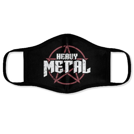 Heavy Metal Music Band Genre Bass Face Masks