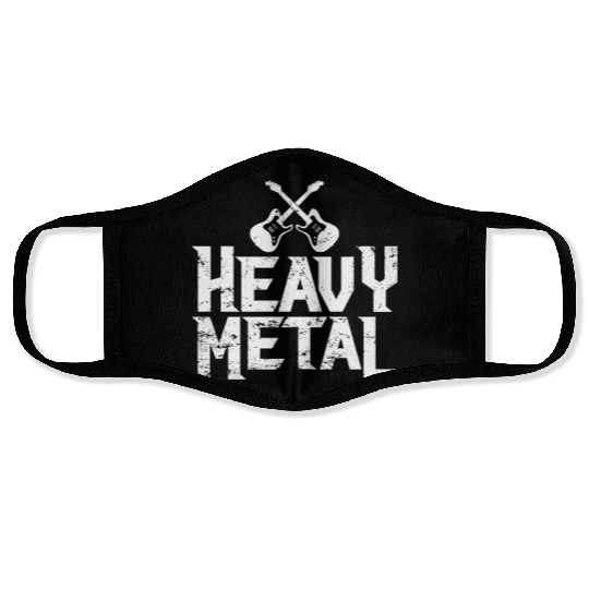 Heavy Metal Music Band Genre Face Masks