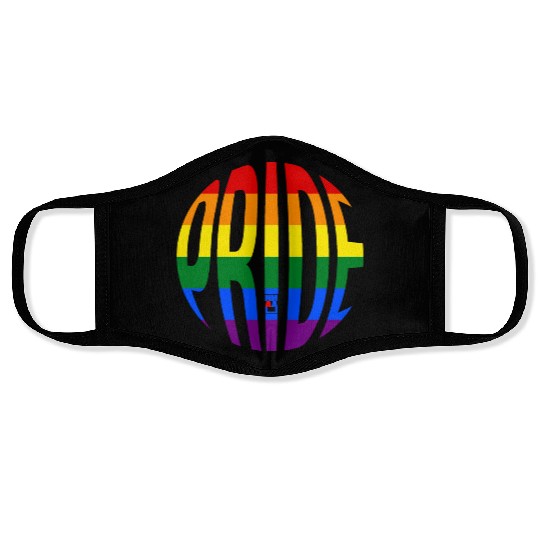 Circle Pride Face Masks