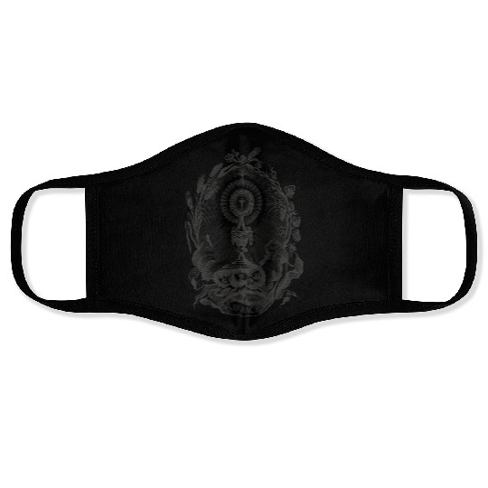 Holy Sacrament Eucharistic Adoration Catholic Vint Face Masks