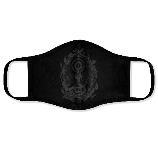 Holy Sacrament Eucharistic Adoration Catholic Vint Face Masks