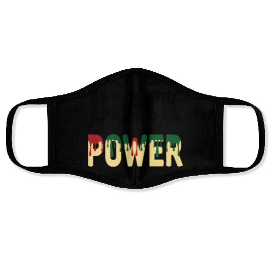 Black Power Face Masks