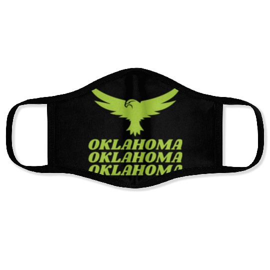 OKLAHOMA PRIDE Face Masks