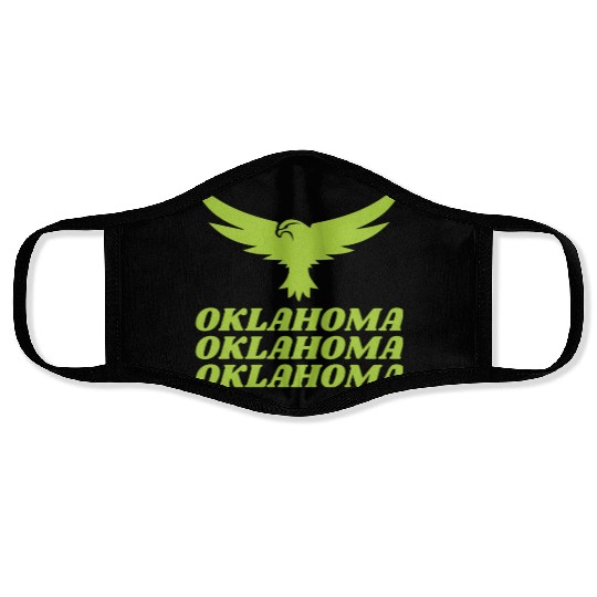 OKLAHOMA PRIDE Face Masks