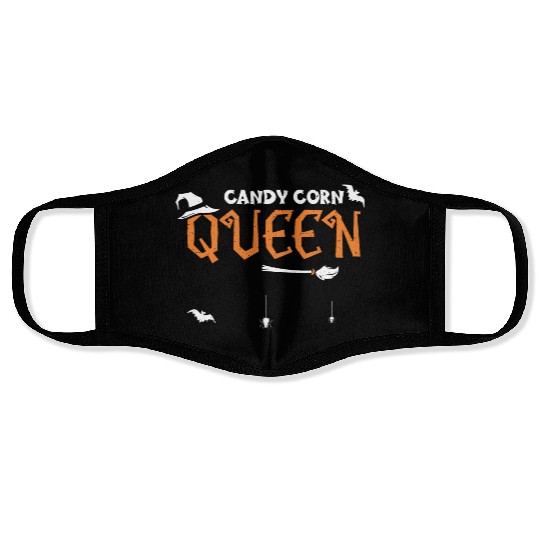 Candy Corn Queen - Halloween Face Masks