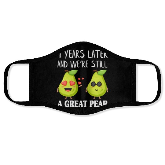 And We're Still A Great Pear Anniversary Face Masks