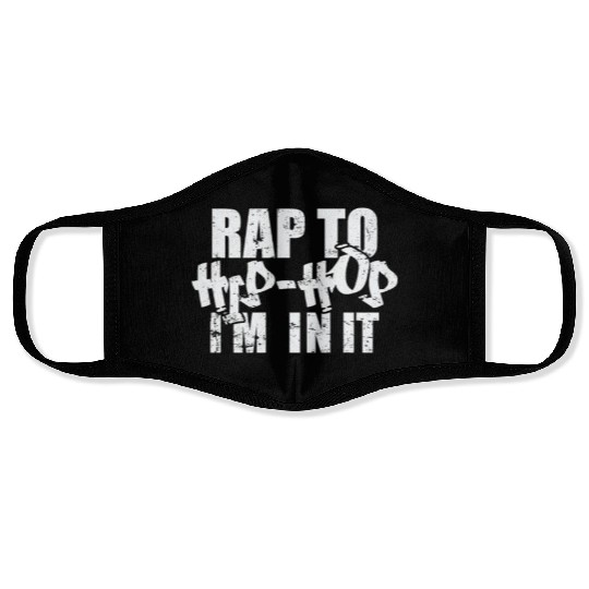 Rap to Hip Hop I'm in it Direction of Music Rap Face Masks