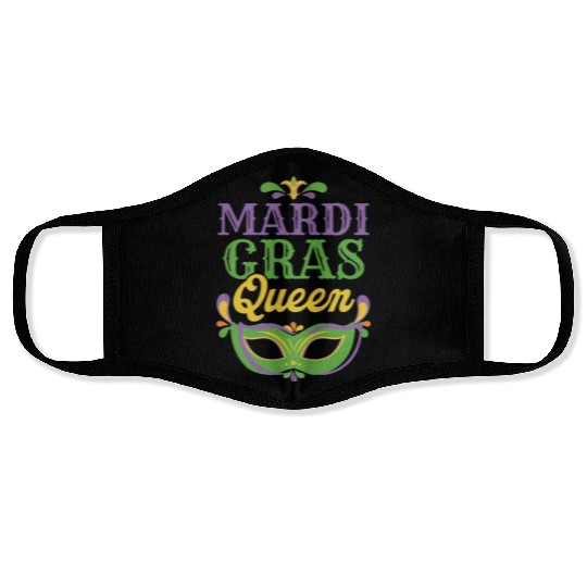 Mardi Gras - Queen Face Masks