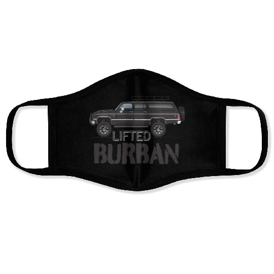 BURBAN Midnight Black Face Masks