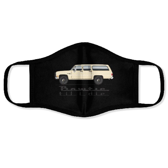 bowtie Santa Fe Tan Face Masks