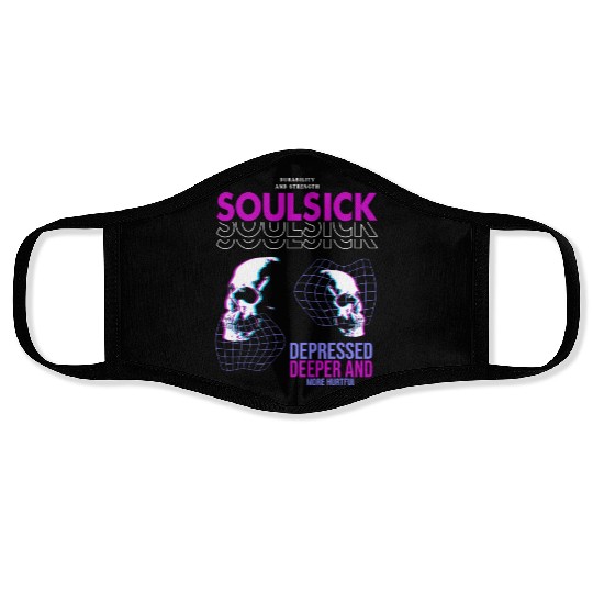 Soulsick Urban Streetwear Face Masks