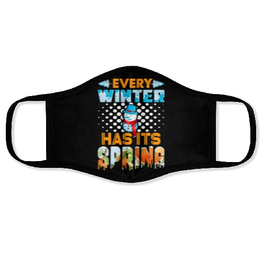 Every Winter Has Its Spring Face Masks