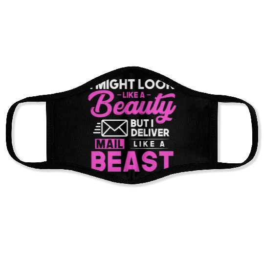 Postal Worker, Post Man Face Masks