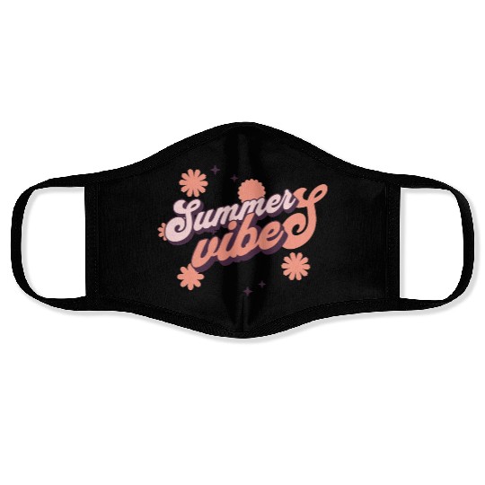 Summer vibes Face Masks