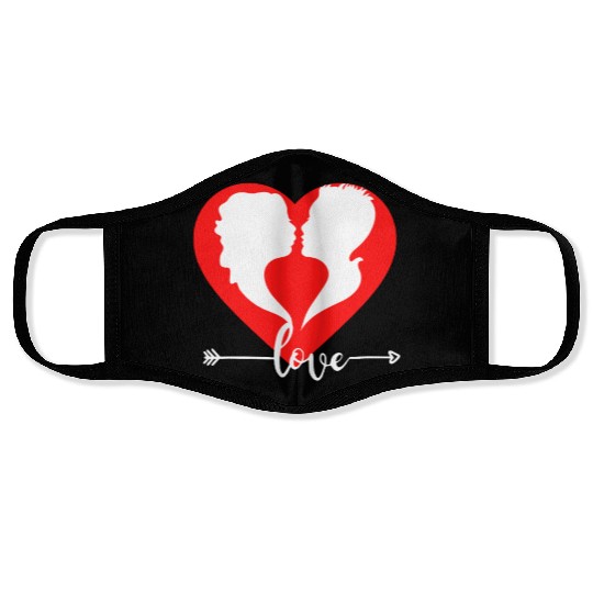 Idée cadeaux Couples, relationship, Lovers Face Masks