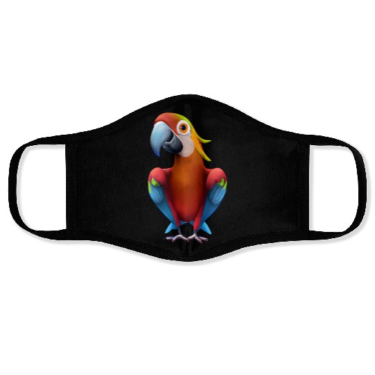 Macaw Face Masks