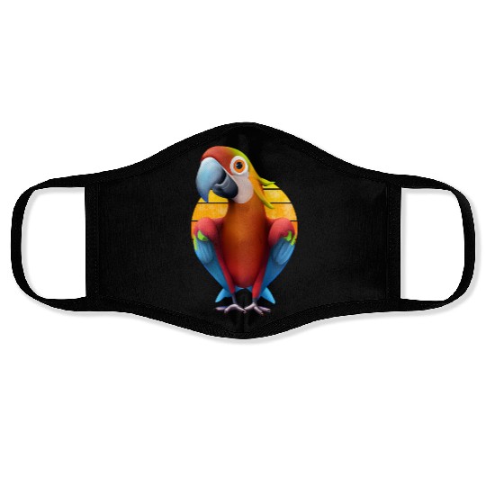 Macaw Face Masks