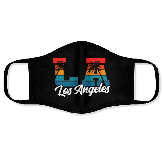 Los Angeles LA California Gift Face Masks