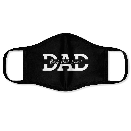 Best Dad ever Face Masks