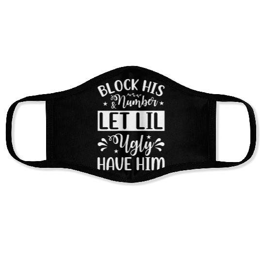 Block His Number And Let Lil Ugly Have Him Face Masks