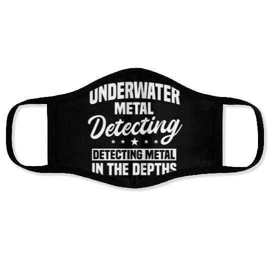 Underwater Metal Detecting Design Face Masks