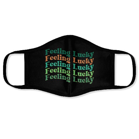 Feeling Lucky Gift, St Patrick's Day Face Masks