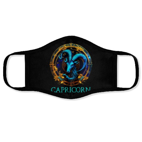 Embrace Your Capricorn Identity: Capricorn Pride Z Face Masks