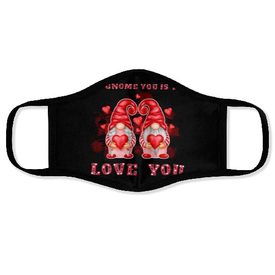 Love you | valentines day | valentines day gifts Face Masks