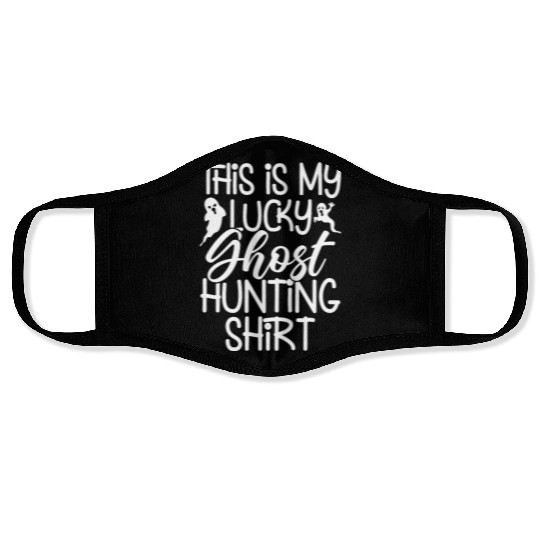 Ghost Hunters, Ghosts, Ghost, Ghost hunting Face Masks