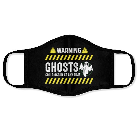 Ghost Hunters, Ghosts, Ghost, Ghost hunting Face Masks