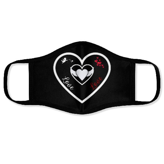 Valentines Day Face Masks