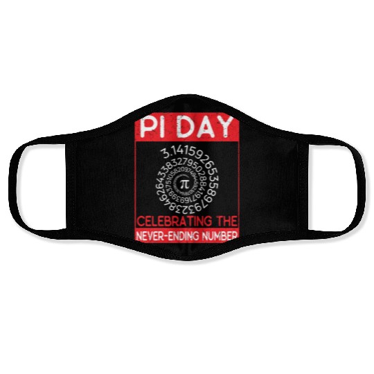 Pi Day: Celebrating the never-ending number Face Masks