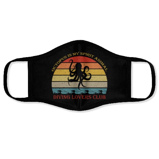 Octopus Lover Face Masks