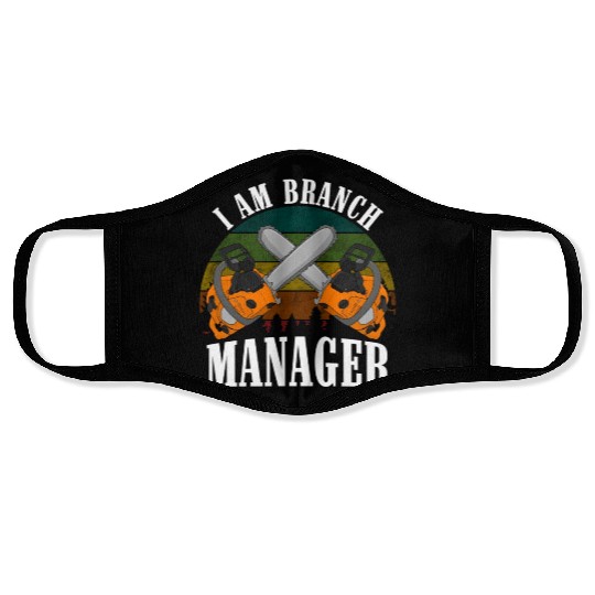 chainsaw Lumberjack Face Masks