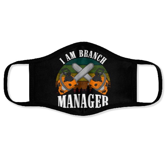 chainsaw Lumberjack Face Masks