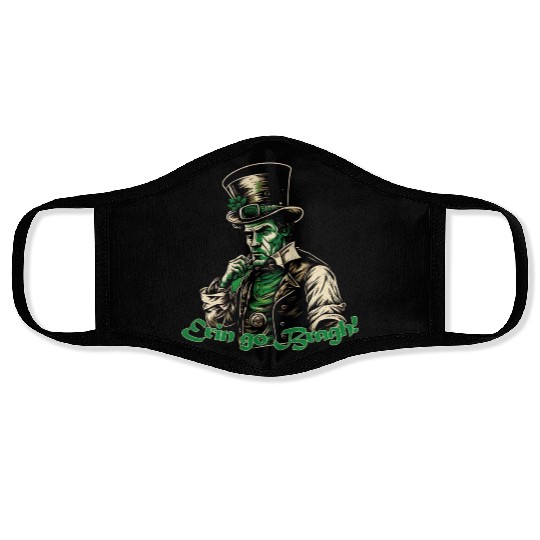 St Patrick´s day, Erin go Bragh! Face Masks