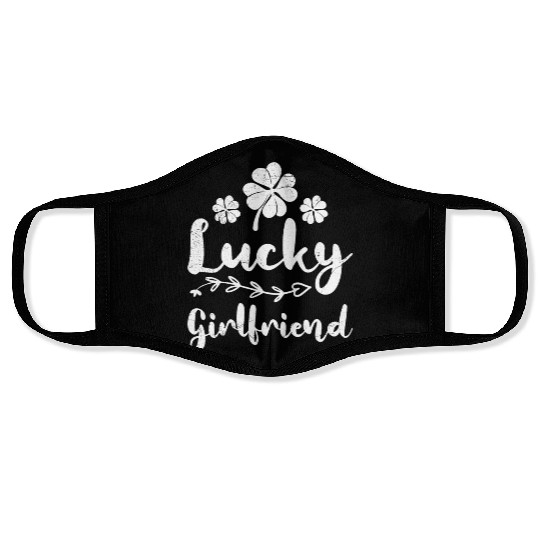 Lucky Girlfriend Ireland St Patrick's Day Face Masks