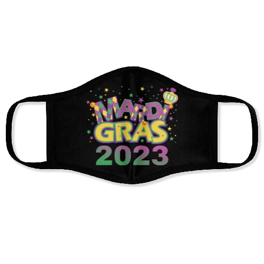 Mardi Gras 2023 Face Masks