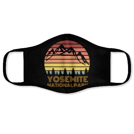 Yosemite National Park Face Masks