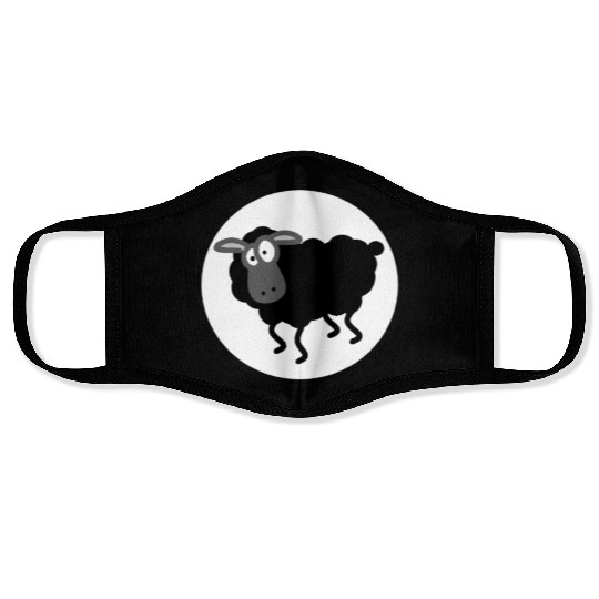 Black Sheep Face Masks