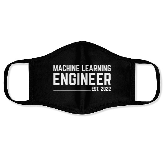 Machine Learning Engineer Est. 2023 For Machine Le Face Masks