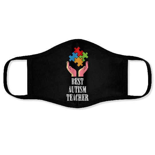 Autism Teacher Face Masks