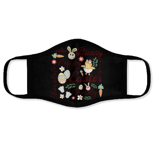 Happy Easter Face Masks