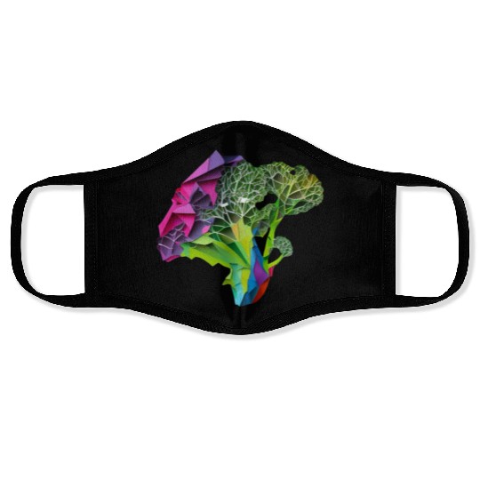 Origami Broccoli: Delightful and Whimsical Paper Face Masks