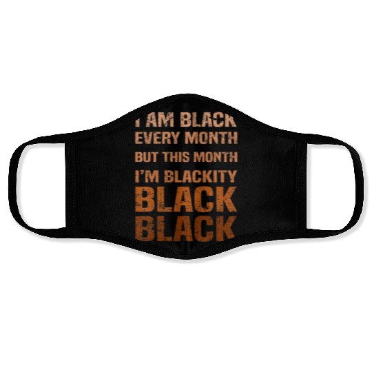 Juneteenth Blackity BLM African Melanin Black Hist Face Masks