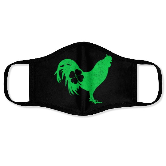 Shenanigans Shamrock St. Patrick's Day Face Masks