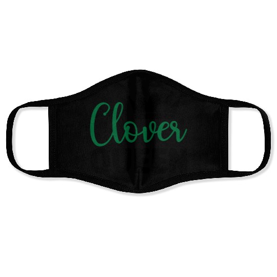 Clover Queen Face Masks