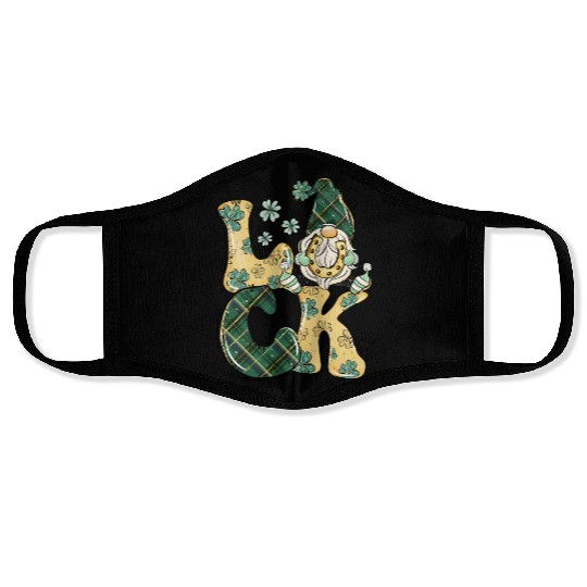 Luck sublimation Face Masks