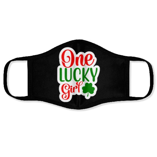 One Lucky Girl Face Masks