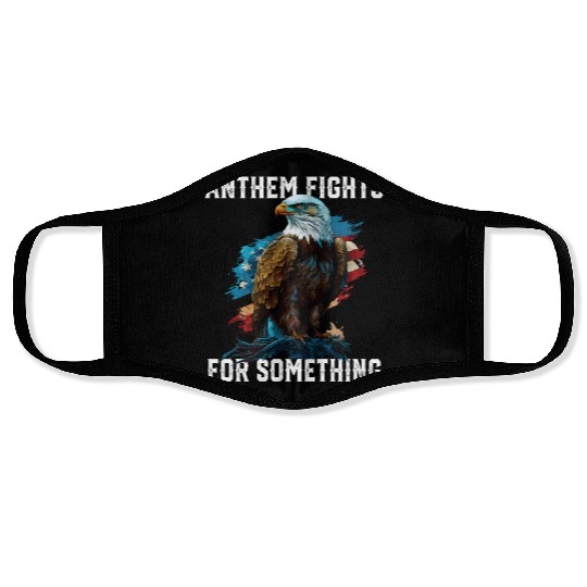 Anthem Fights For Something American Bald Eagle Face Masks